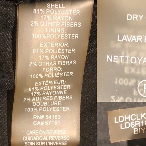 KARL LAGERFELD M MEDIUM BOLERO JACKET BLACK WHITE CROPPED OPEN FRONT BLAZER - Picture 12 of 13